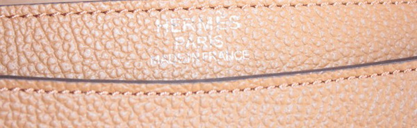 Best Hermes Sac A Depeche Lychee Texture Briefcase Light Coffee 509012 - Click Image to Close